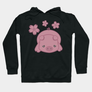 Gloomy Pleasantly Plump Piggy Hoodie